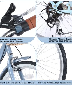 26 Inch 7 Speed Girls Bike