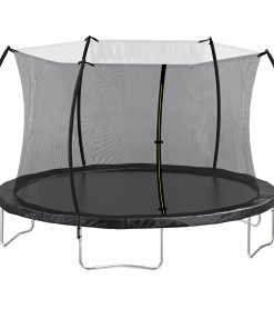 12FT Trampoline With Enclosure Net And Ladder