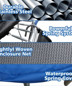 8FT Trampoline with Enclosure