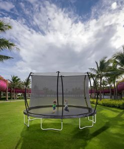 14FT Trampoline With Enclosure Net And Ladder