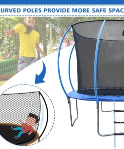 10FT Trampoline with Enclosure