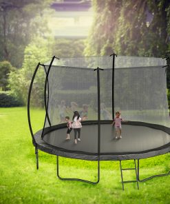 14FT Trampoline With Enclosure Net And Ladder