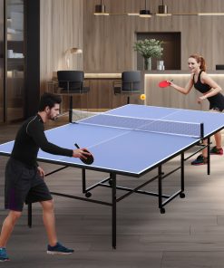9FT Mid-Size Table Tennis Table Set