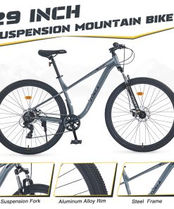 29 Inch Wheels 8 Speed Mountain Bike