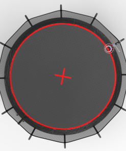 YC 16FT trampoline Pumpkin