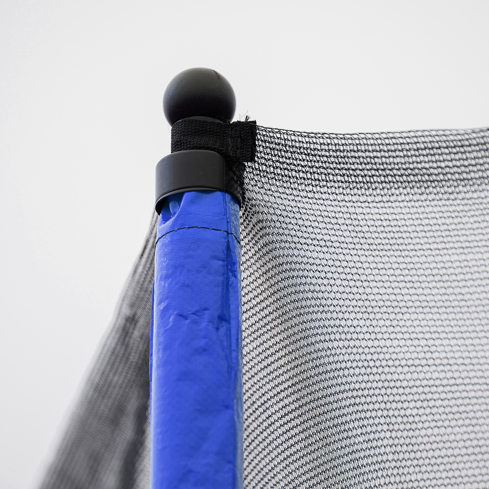 15FT Trampoline with Basketball Hoop Inflator and Ladder