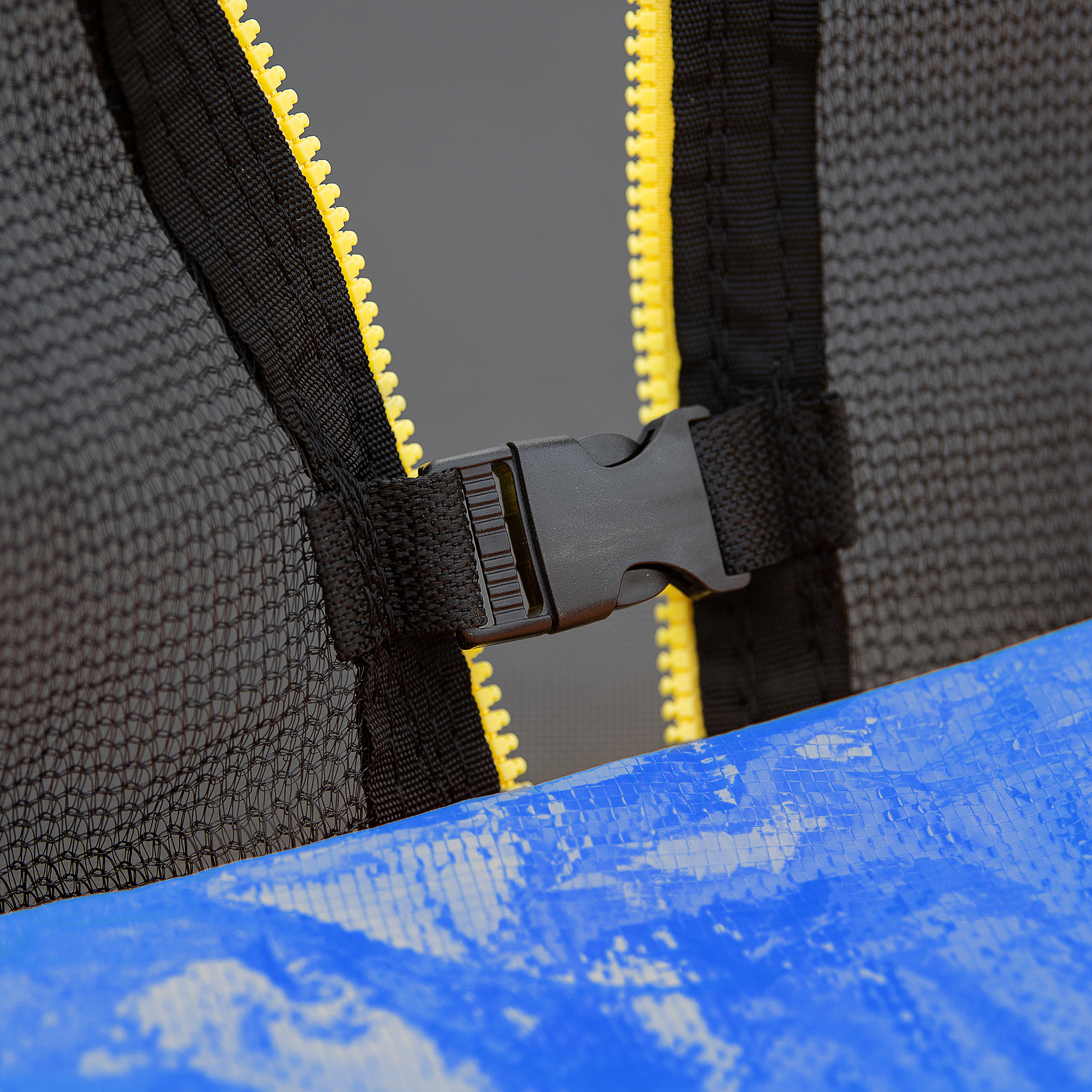 15FT Trampoline with Basketball Hoop Inflator and Ladder