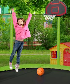 16FT Trampoline with Basketball Hoop pump and Ladder