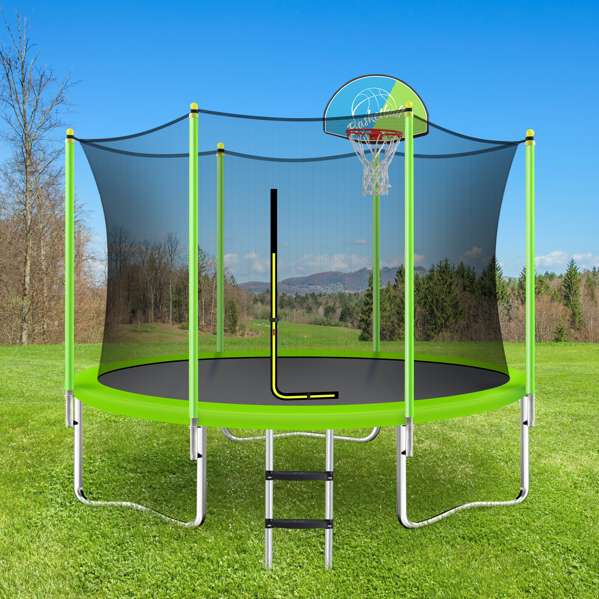 10FT Trampoline for Kids