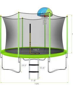 10FT Trampoline for Kids