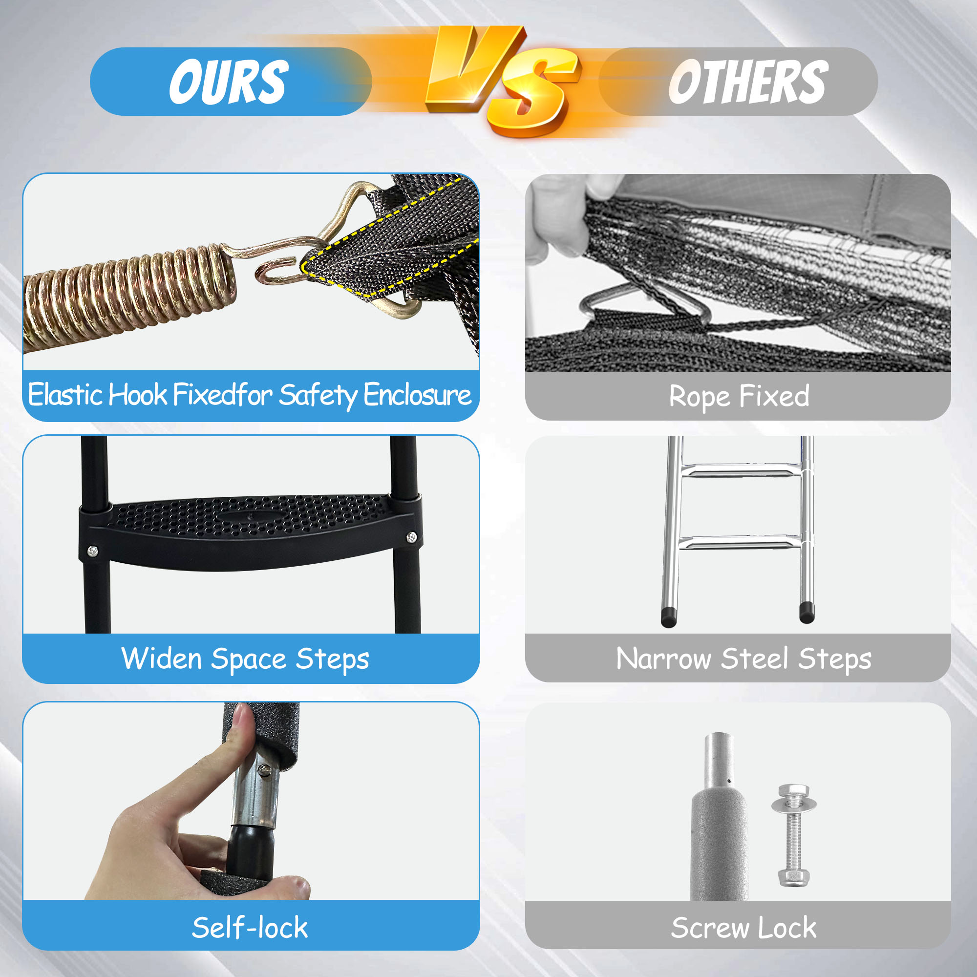 12FT Balance Physical Training Trampoline