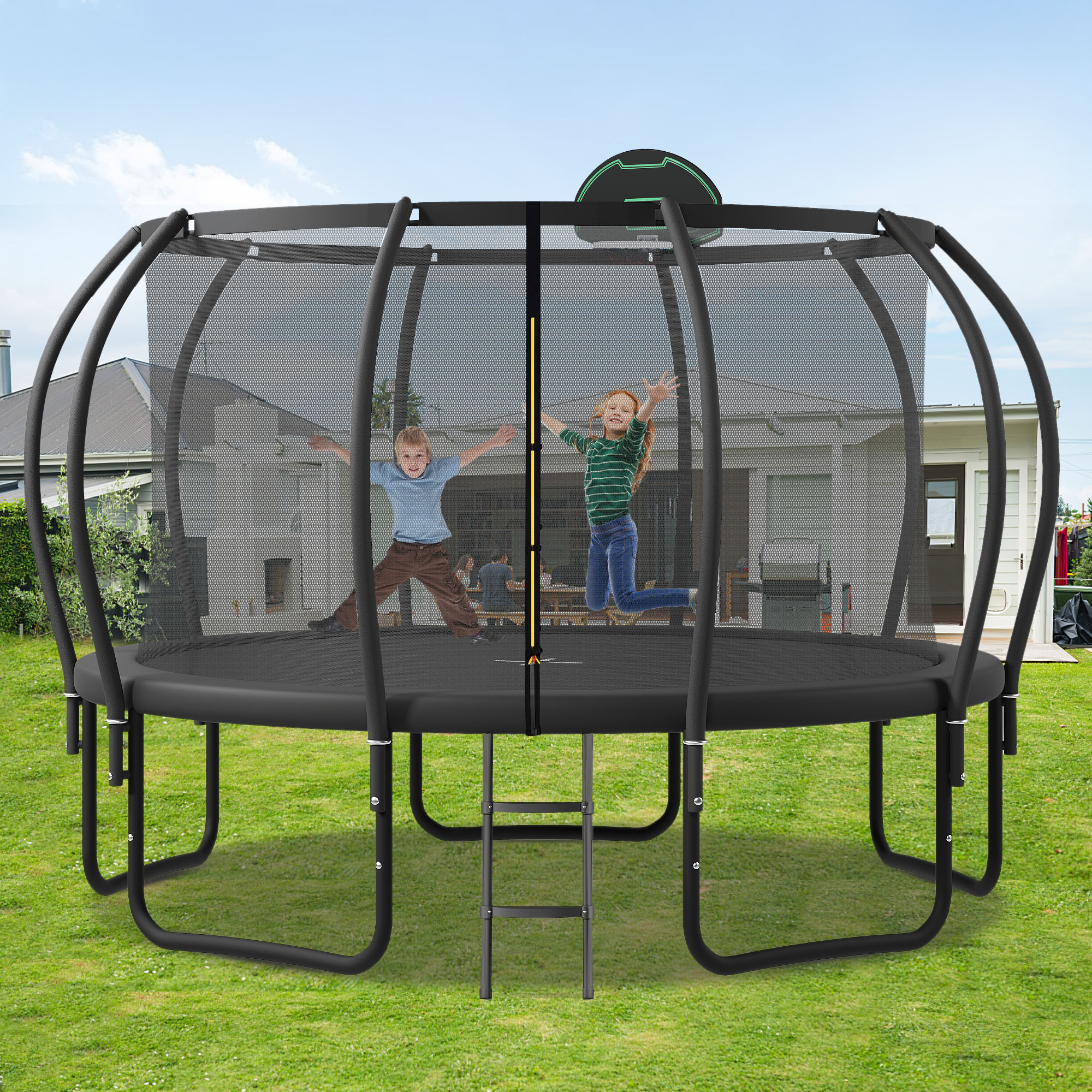 14FT Balance Physical Training Trampoline