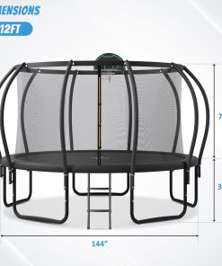12FT Balance Physical Training Trampoline