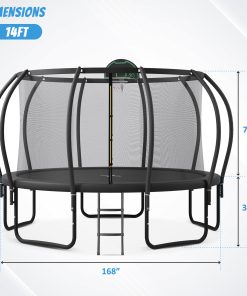 14FT Balance Physical Training Trampoline