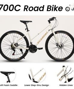ECARPAT A28250 700c Road Hybrid Bike