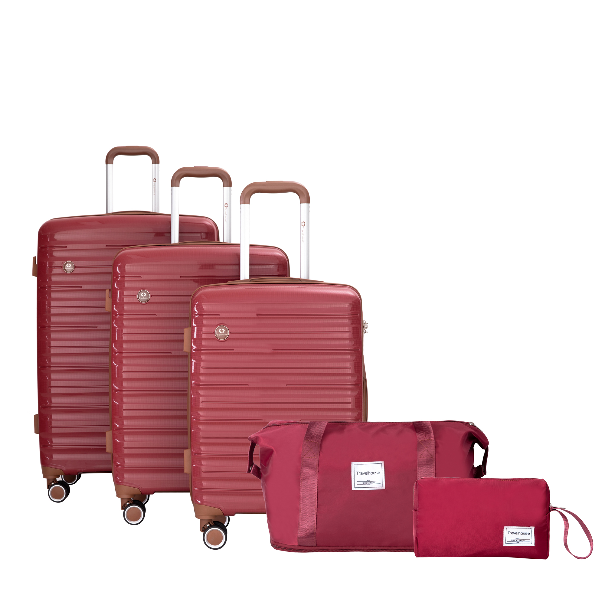 PP Hardshell Carry on Suitcase Set