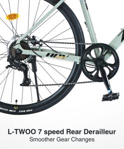 Zukka 700C, 7 Speed Road Bike