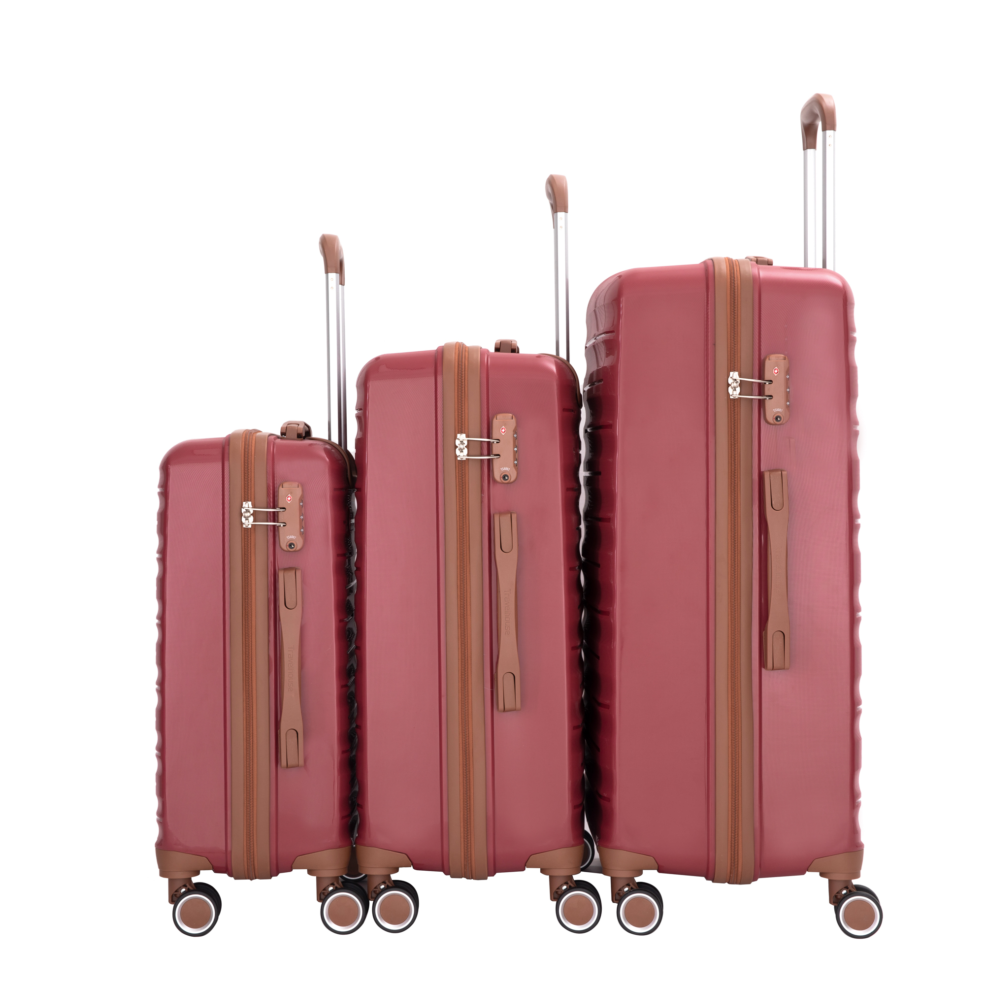 PP Hardshell Carry on Suitcase Set