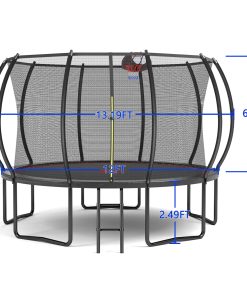 12FT trampoline Pumpkin