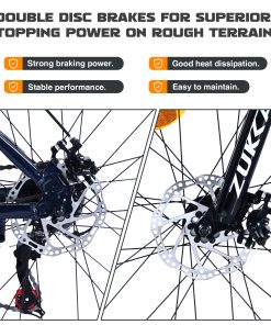Zukka 27.5 Inch Wheels 21 Speed Mountain Bike