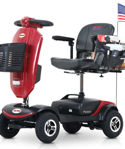 Outdoor Compact Mobility Scooter With Windshield