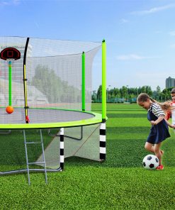 16FT Trampoline with Basketball Hoop pump and Ladder