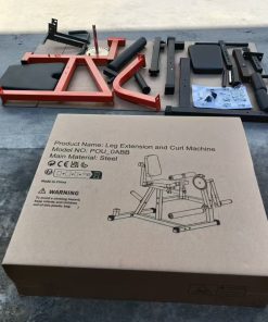 Adjustable Leg Extension and Curl Machine