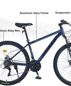 Zukka 27.5 Inch Wheels 21 Speed Mountain Bike