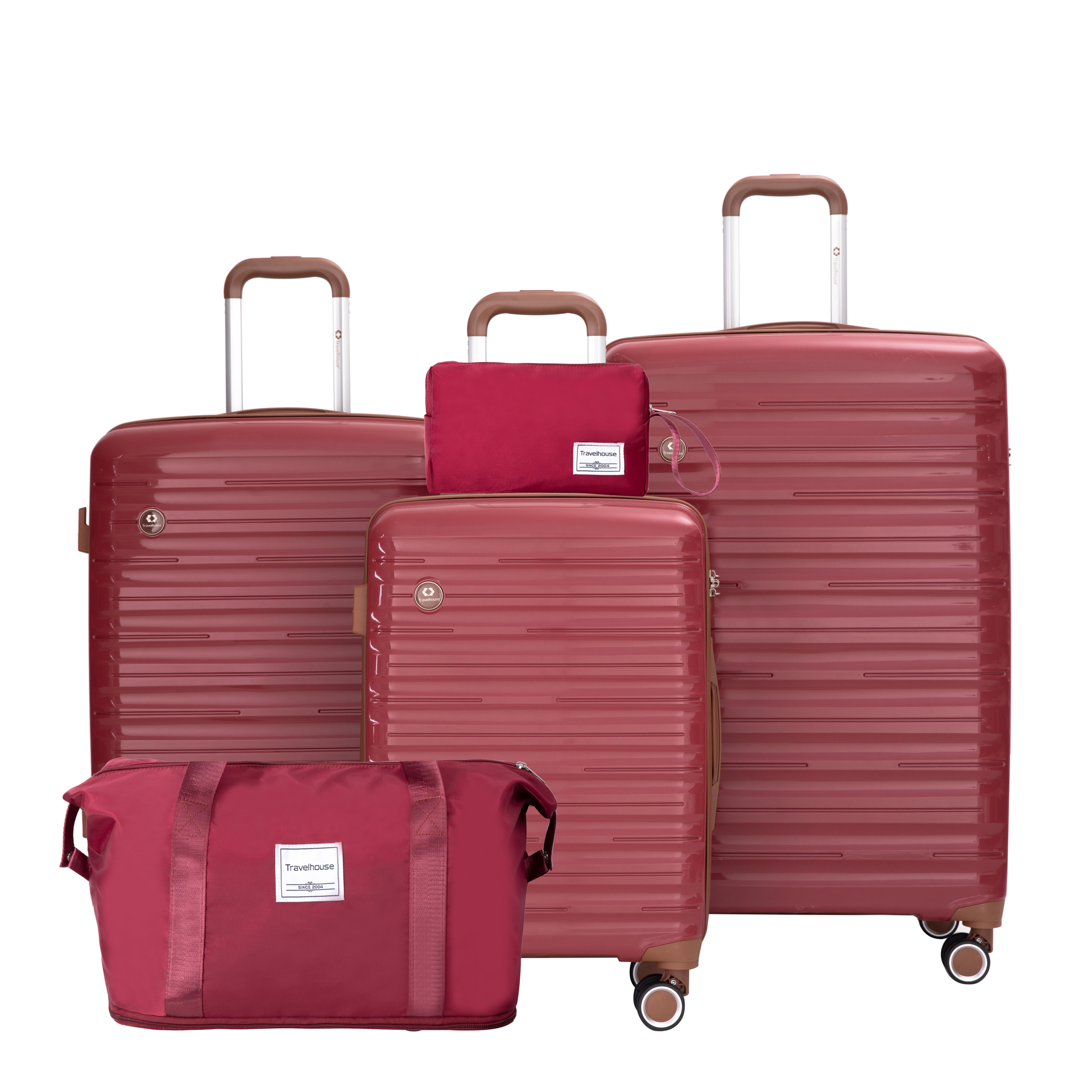 PP Hardshell Carry on Suitcase Set