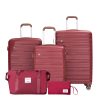 PP Hardshell Carry on Suitcase Set