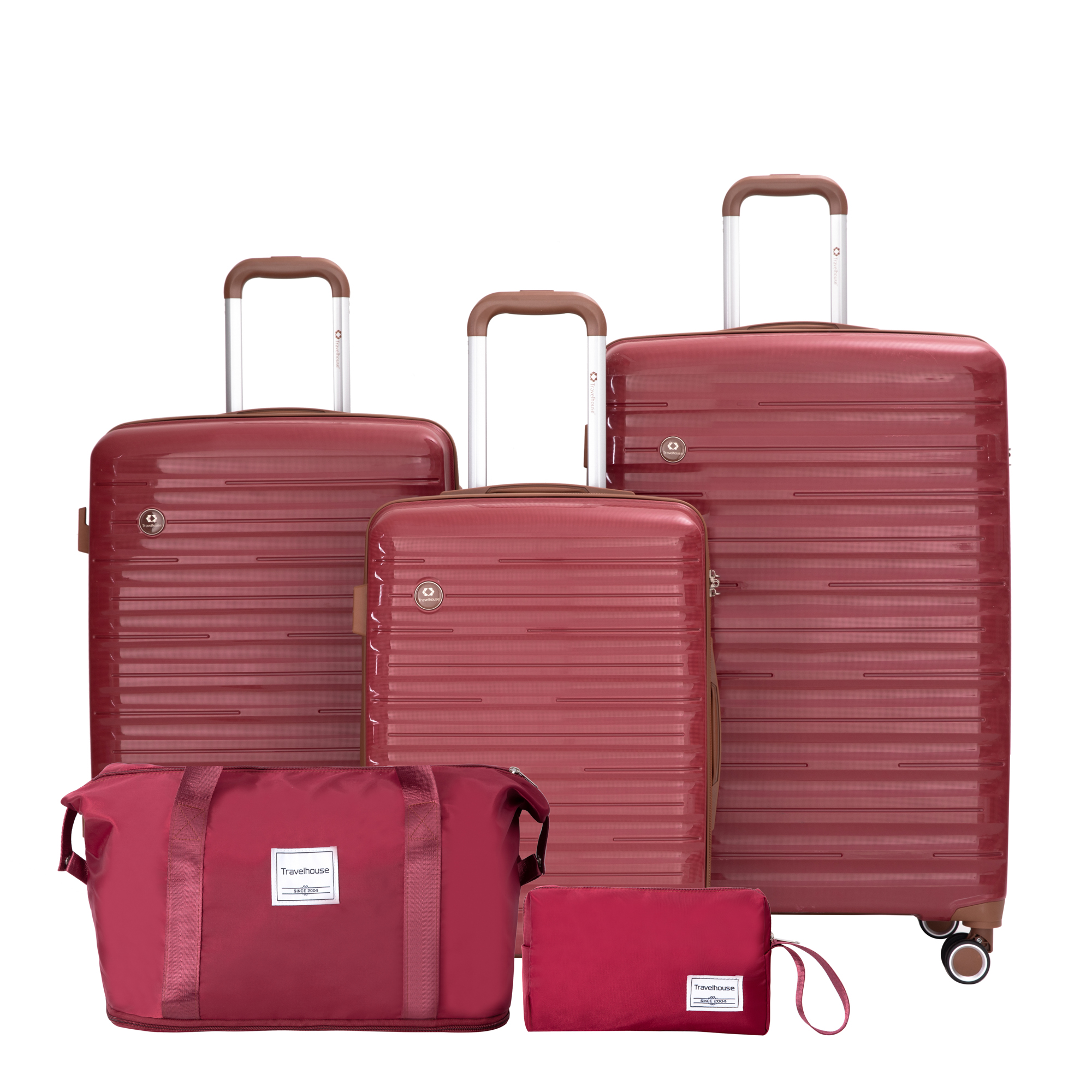 PP Hardshell Carry on Suitcase Set