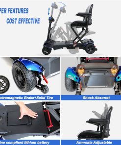 Mobifree S3051 Electric Folding Mobility Scooter