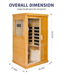 Single Infrared Sauna Room