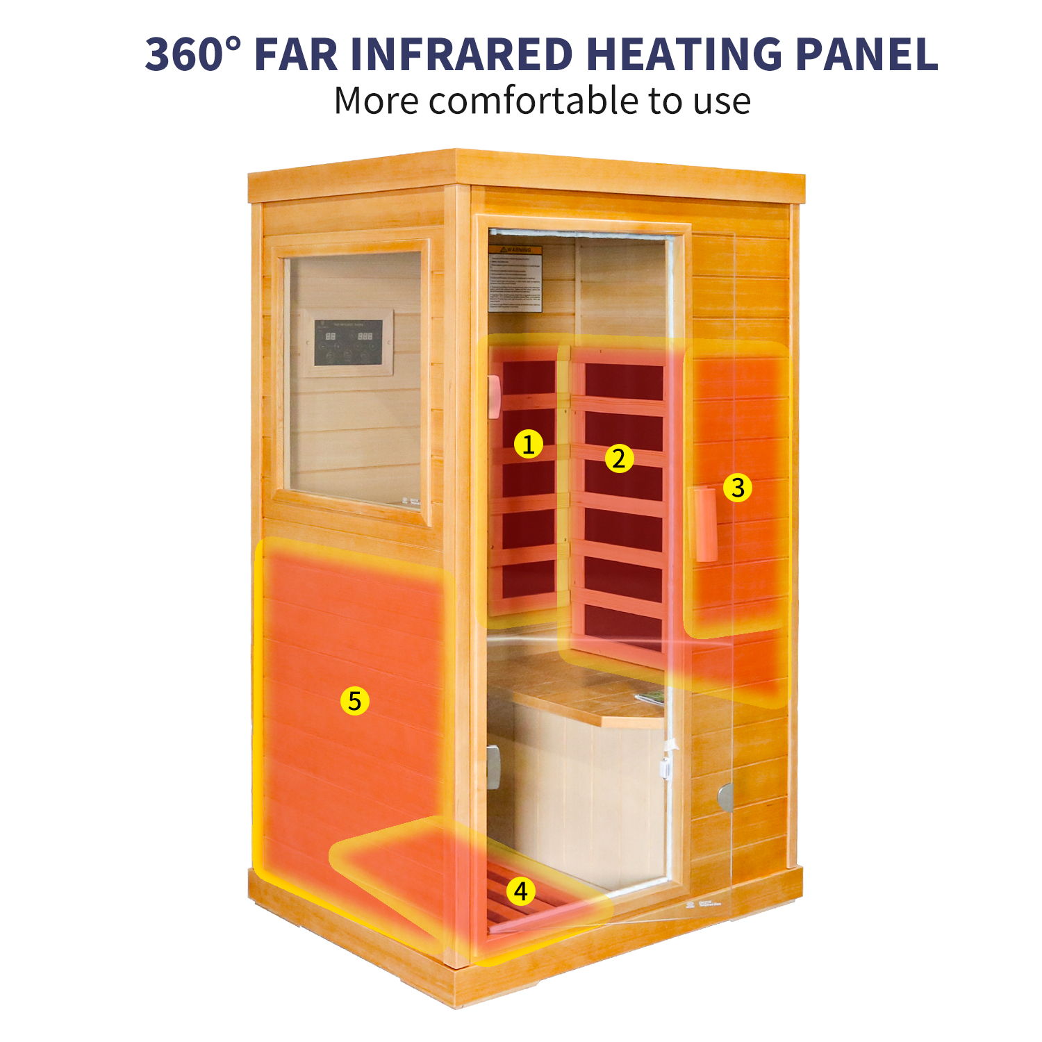 Single Infrared Sauna Room