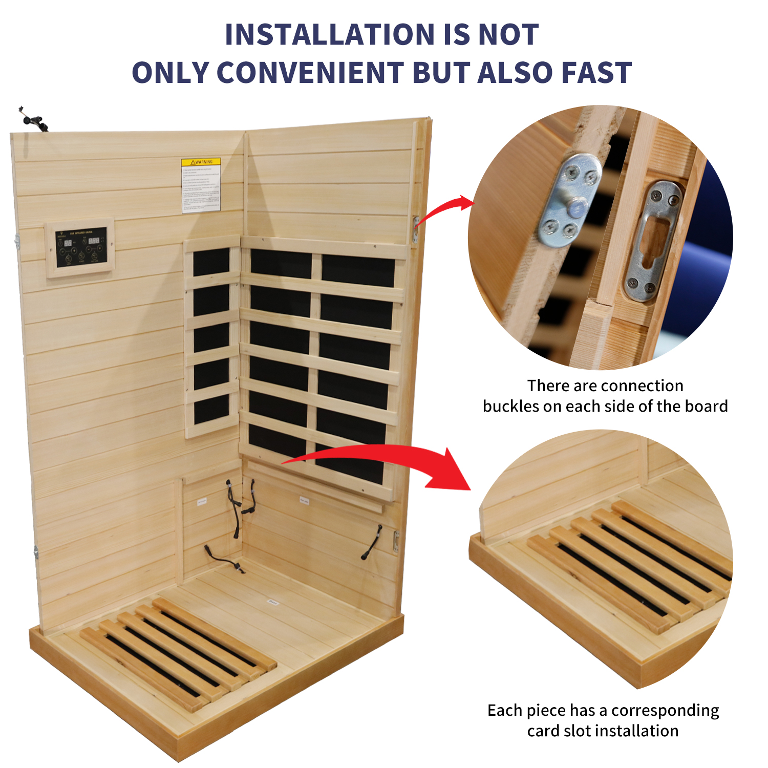 Single Infrared Sauna Room