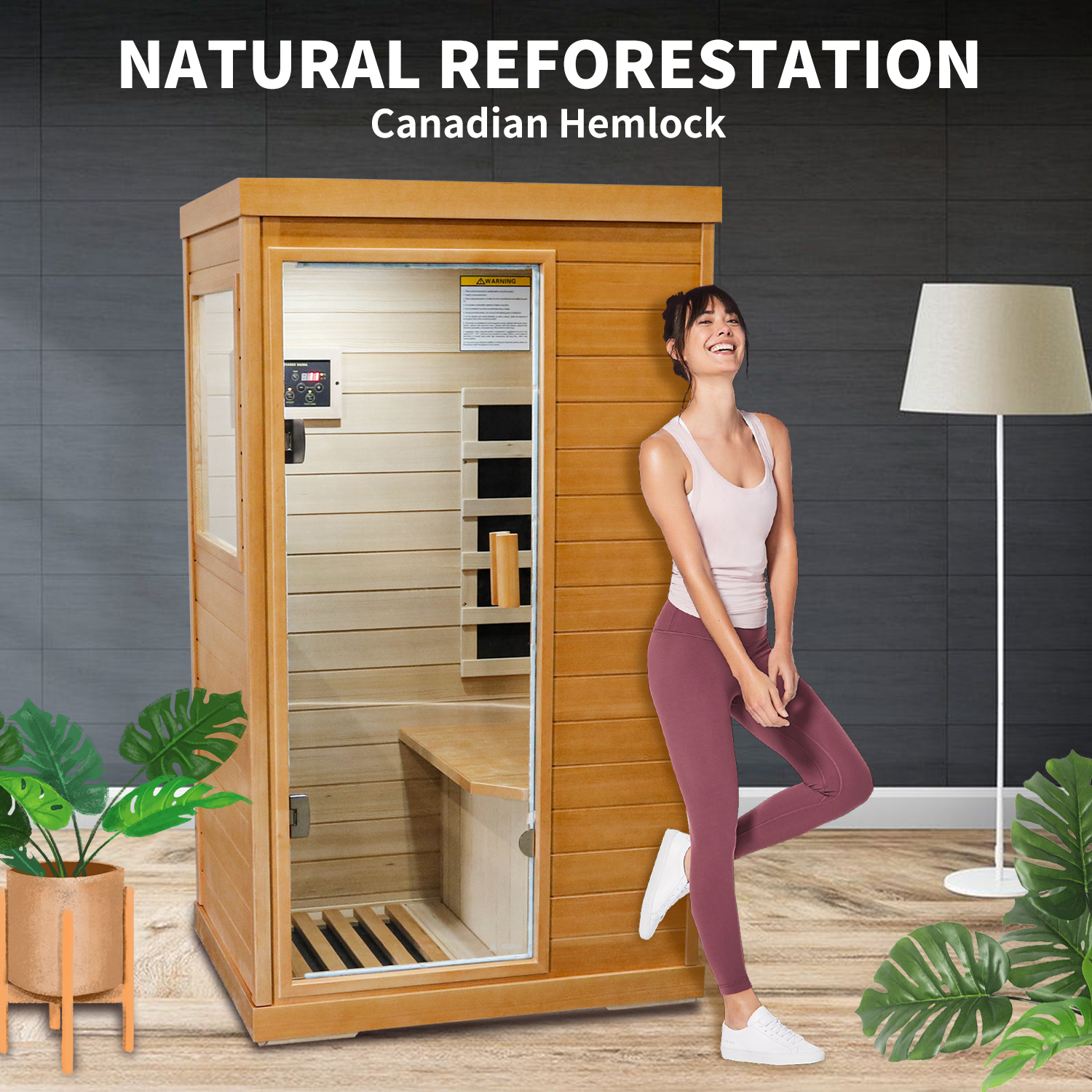 Single Infrared Sauna Room