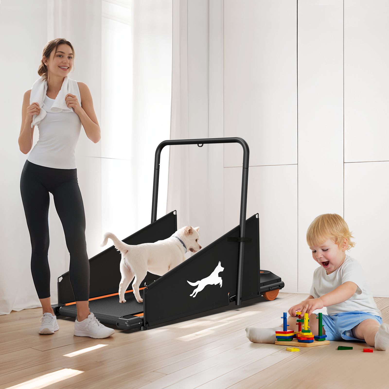Dog Treadmill Run Walk