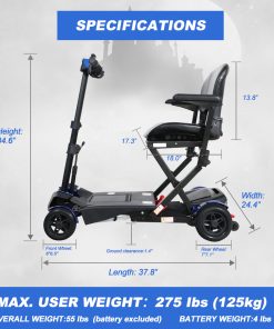 Mobifree S3051 Electric Folding Mobility Scooter