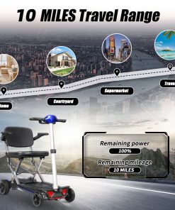 Mobifree M2020 Lightweight Manaul Folding Scooter