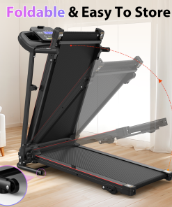 2.5HP 12KM/H Electric Treadmill with Incline