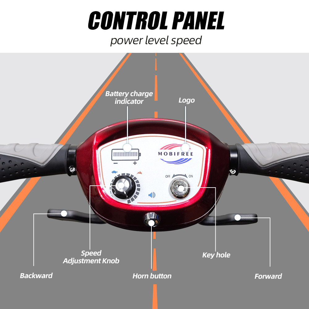 Mobifree M2085 Manaul Folding Scooter