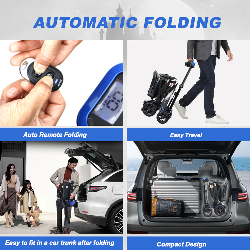 Mobifree S3051 Electric Folding Mobility Scooter