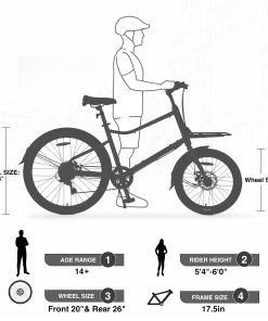 ZUKKA 7 Speed 26 Inch Cargo Bike