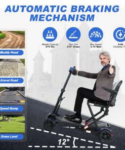 Mobifree S3051 Electric Folding Mobility Scooter