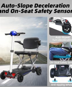 Mobifree M2020 Lightweight Manaul Folding Scooter