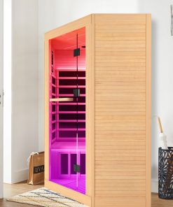 Canadian Hemlock Pentagonal Double Sauna