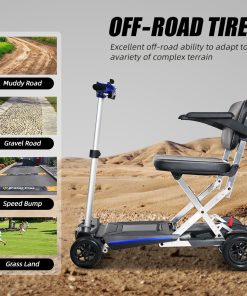 Mobifree M2020 Lightweight Manaul Folding Scooter