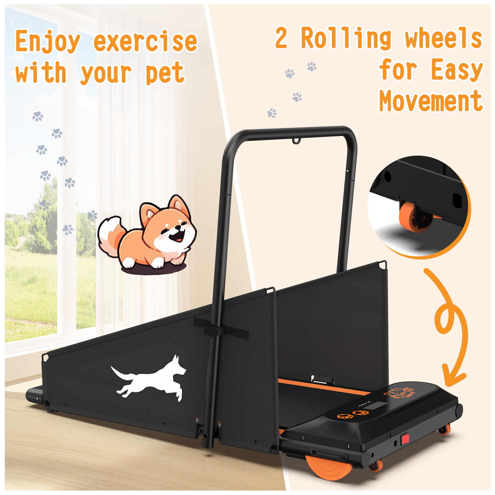 Dog Treadmill Run Walk