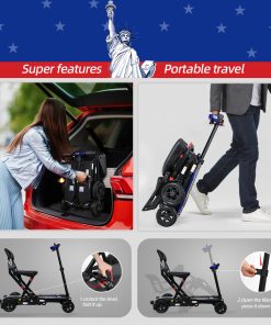 Mobifree S3121(Maleta) Folding Mobility Scooter