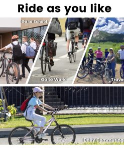 ECARPAT A24208 24Inch Mountain Bike